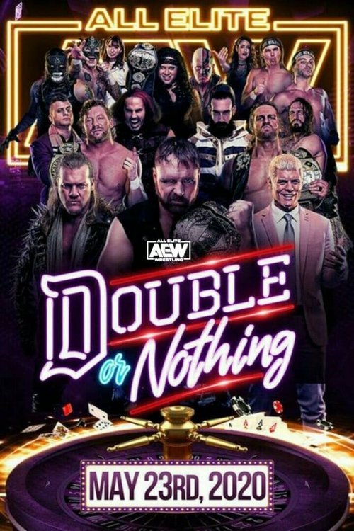 Обложка (Постер) AEW: Всё или ничего / All Elite Wrestling: Double or Nothing (2020) 