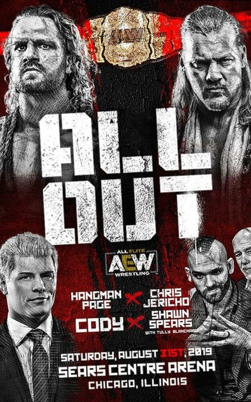 Обложка (Постер) All Elite Wrestling: All Out (2019) HDRip