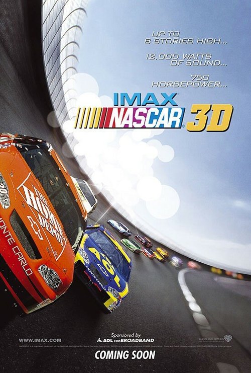 Обложка (Постер) Наскар 3D / NASCAR 3D: The IMAX Experience (2004) HDRip
