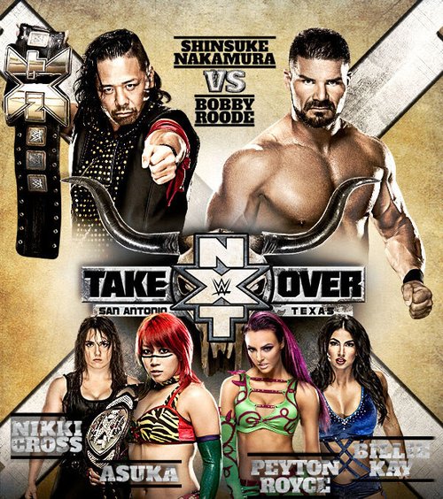 Обложка (Постер) NXT Переворот: Сан-Антонио / NXT TakeOver: San Antonio (2017) HDRip