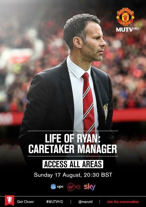 Обложка (Постер) Райан Гиггз: Игрок и тренер / Life of Ryan: Caretaker Manager (2014) HDRip