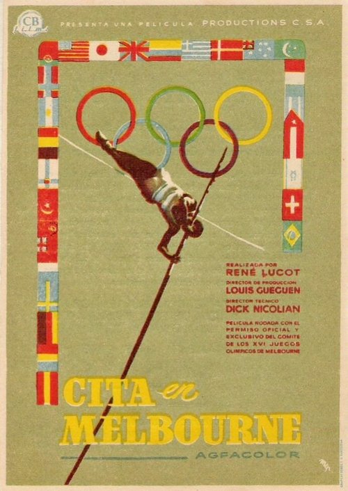 Обложка (Постер) Rendez-vous à Melbourne (1957) SATRip