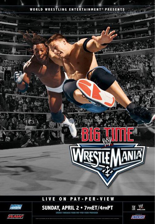 Обложка (Постер) Рестлмания 22 / WrestleMania 22 (2006) 
