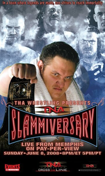Обложка (Постер) TNA Сламмиверсари / TNA Wrestling: Slammiversary (2008) HDRip