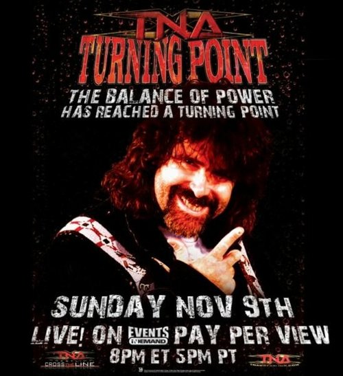 Обложка (Постер) TNA Точка поворота / TNA Wrestling: Turning Point (2008) HDRip