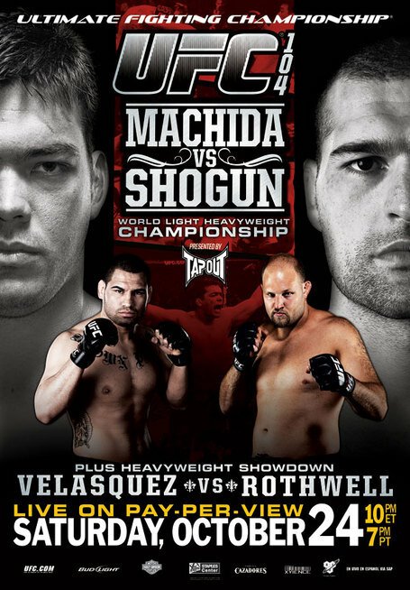 Обложка (Постер) UFC 104: Machida vs. Shogun (2009) 