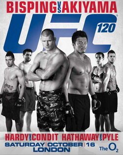 Обложка (Постер) UFC 120: Bisping vs. Akiyama (2010) 