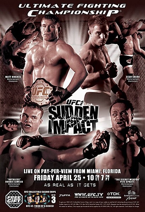 Обложка (Постер) UFC 42: Sudden Impact (2003) 