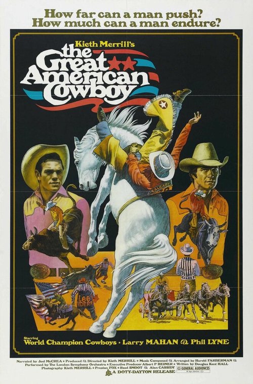 Обложка (Постер) Великий американский ковбой / The Great American Cowboy (1974) SATRip