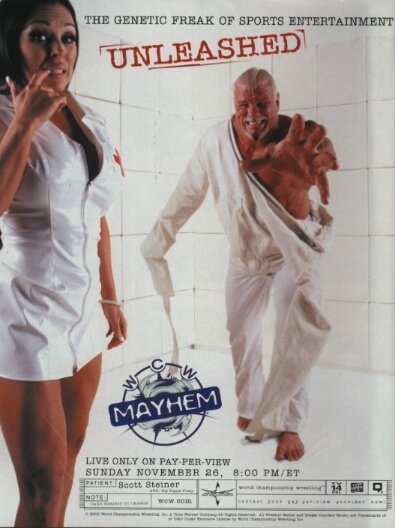 Обложка (Постер) WCW Бойня / WCW Mayhem (2000) 