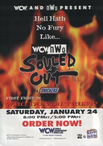 Обложка (Постер) WCW Продажные души / WCW/NWO Souled Out (1998) 