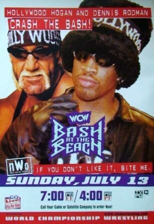 Обложка (Постер) WCW Разборка на пляже / WCW Bash at the Beach (1997) HDRip