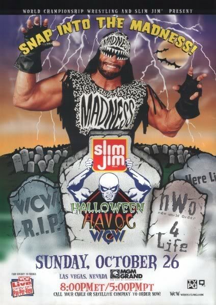 Обложка (Постер) WCW Разрушение на Хэллоуин / Halloween Havoc (1997) 
