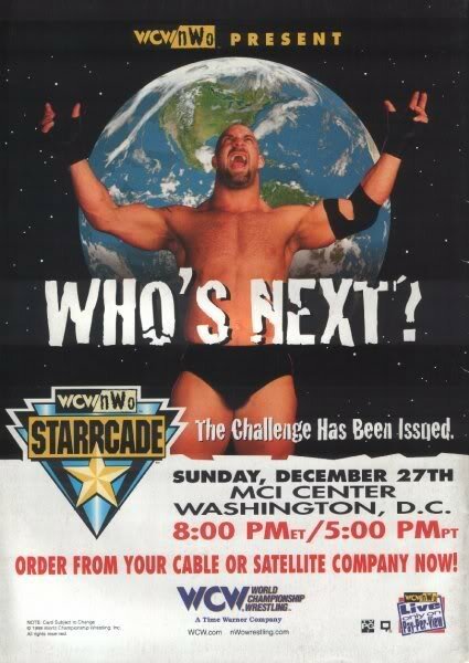 Обложка (Постер) WCW Старркейд / WCW/NWO Starrcade (1998) 
