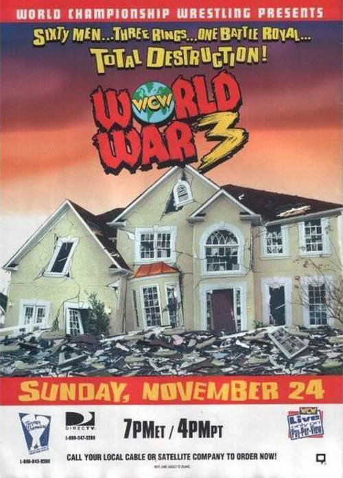 Обложка (Постер) WCW Третья Мировая война / WCW World War 3 (1996) 