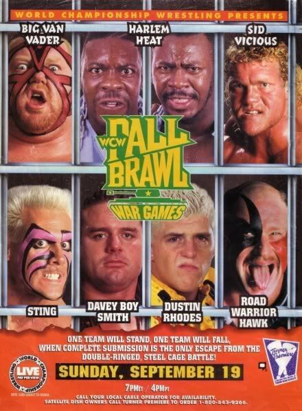 Обложка (Постер) WCW Жёсткая драка / WCW Fall Brawl (1993) 