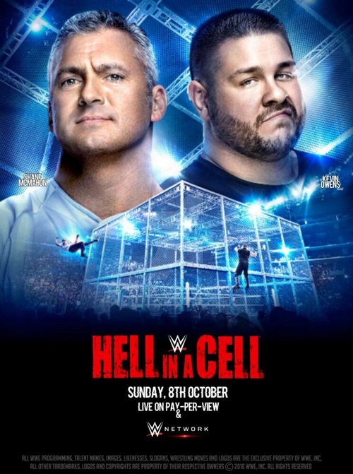 Обложка (Постер) WWE Ад в клетке / WWE Hell in a Cell (2017) 