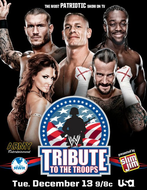 Обложка (Постер) WWE Дань войск / WWE Tribute to the Troops (2011) 