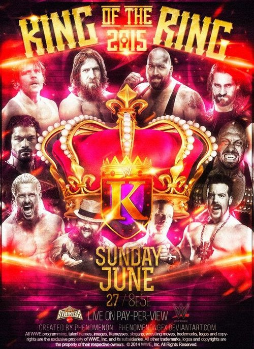 Обложка (Постер) WWE Король ринга / WWE King of the Ring (2015) 