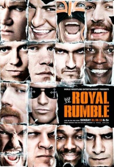 Обложка (Постер) WWE Королевская битва / Royal Rumble (2011) 