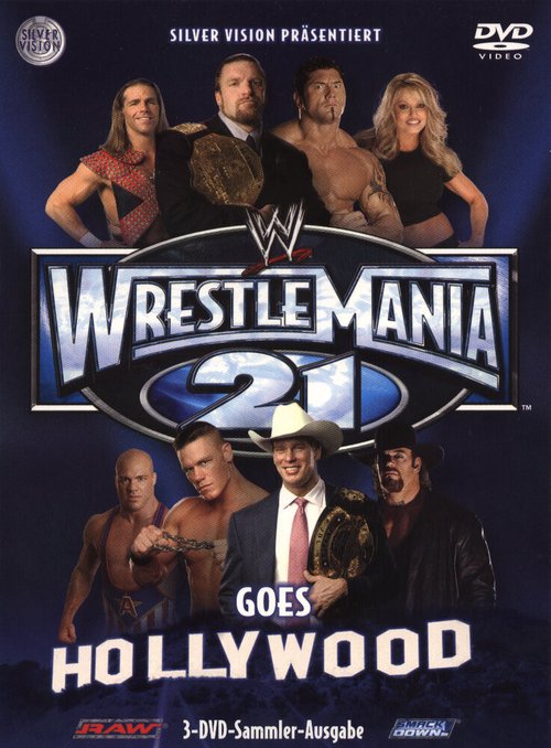 Обложка (Постер) WWE РестлМания 21 / WrestleMania 21 (2005) HDRip
