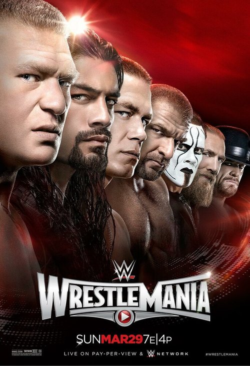 Обложка (Постер) WWE РестлМания 31 / WrestleMania (2015) HDRip