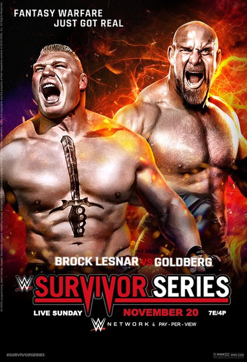Обложка (Постер) WWE Серии на выживание / Survivor Series (2016) CAMRip