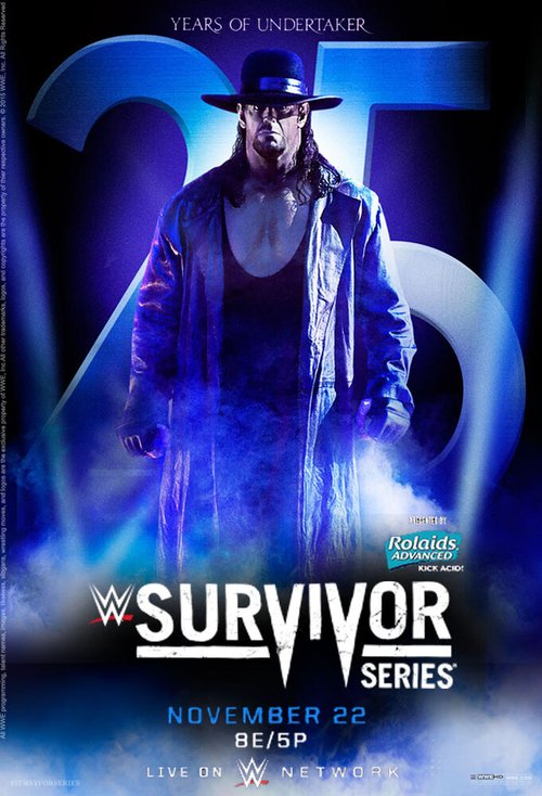 Обложка (Постер) WWE Серии на выживание / Survivor Series (2015) HDRip