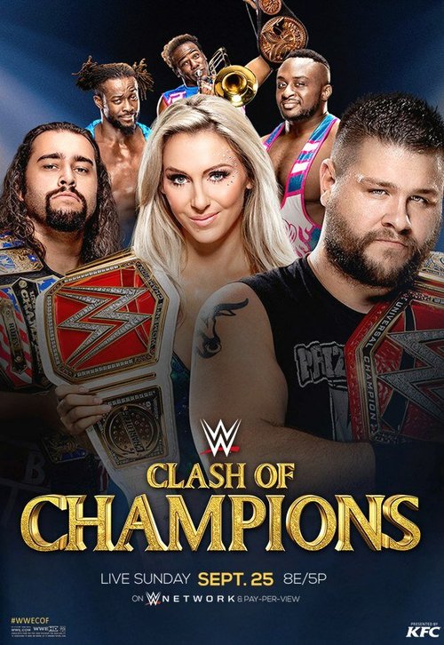 Обложка WWE Столкновение чемпионов / WWE Clash of Champions (2016) 