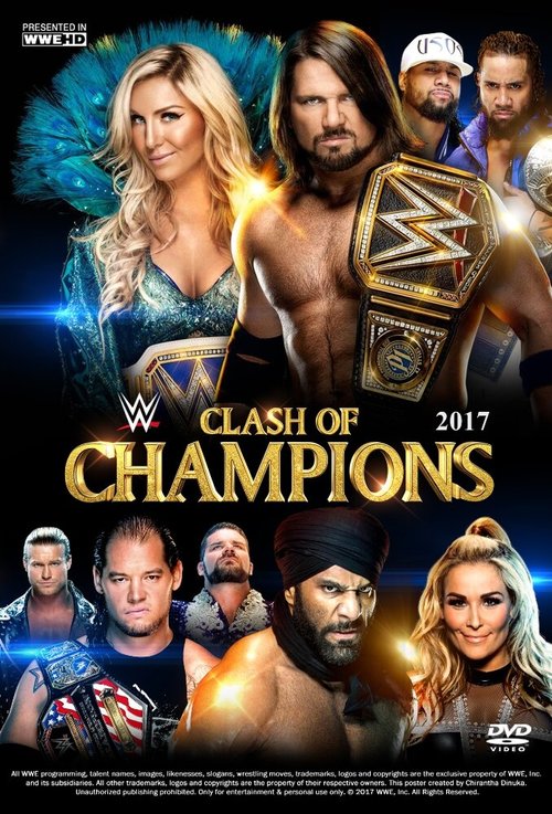 Обложка (Постер) WWE Столкновение чемпионов / WWE Clash of Champions (2017) 