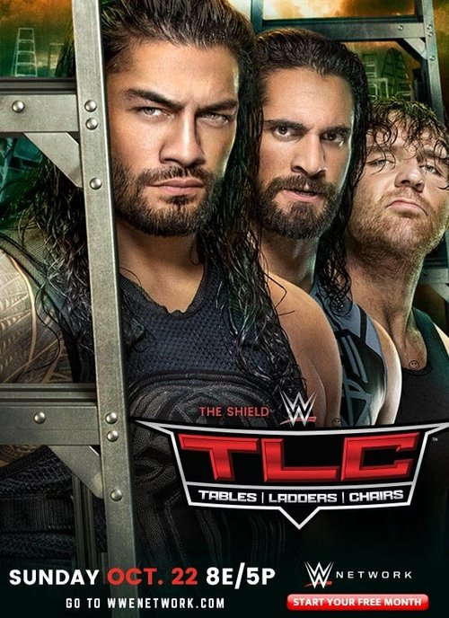 Обложка (Постер) WWE TLC: Столы, лестницы и стулья / WWE TLC: Tables, Ladders & Chairs (2017) HDRip