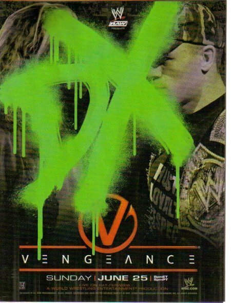 Обложка (Постер) WWE Возмездие / WWE Vengeance (2006) HDRip