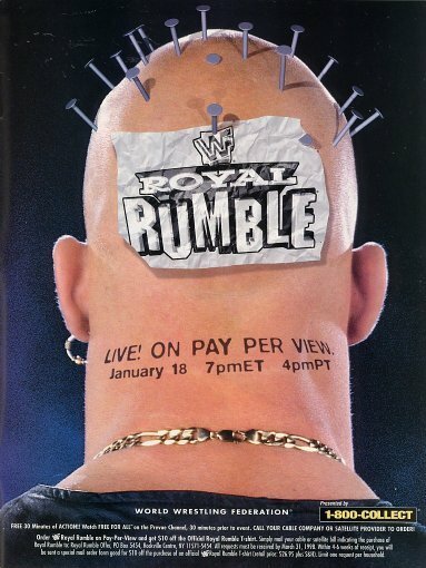 Обложка (Постер) WWF Королевская битва / Royal Rumble (1998) HDRip