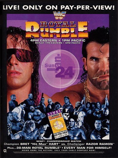 Обложка (Постер) WWF Королевская битва / Royal Rumble (1993) HDRip