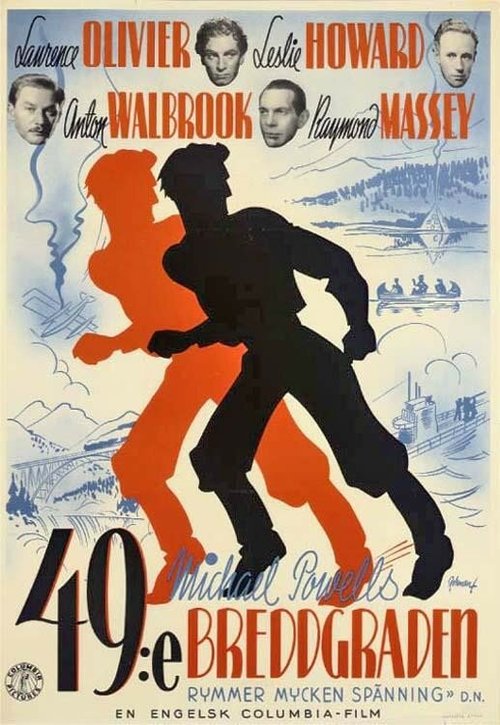 Обложка 49-я параллель / 49th Parallel (1941) 