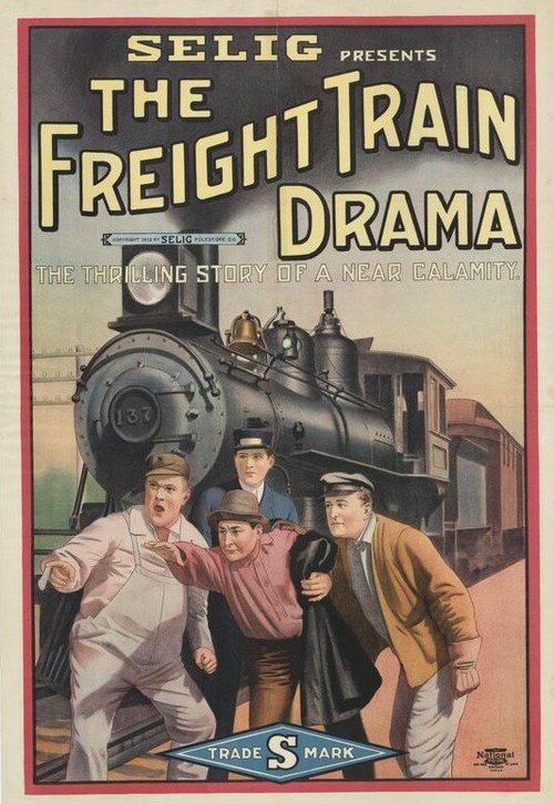 Обложка (Постер) A Freight Train Drama (1912) Обложка (Постер) A Freight Train Drama (1912)