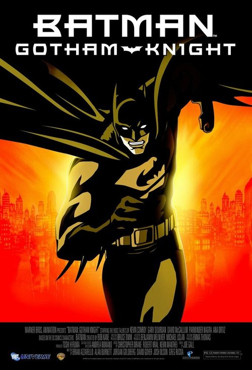 Обложка Бэтмен: Рыцарь Готэма / Batman: Gotham Knight (2008) 