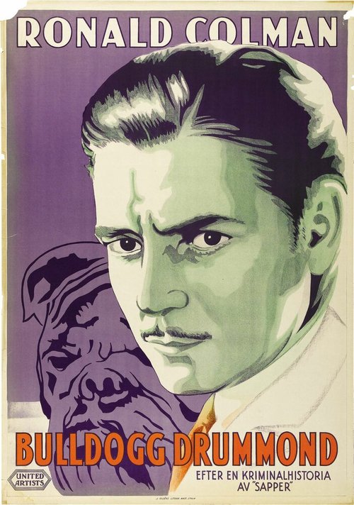 Обложка (Постер) Бульдог Драммонд / Bulldog Drummond (1929) SATRip