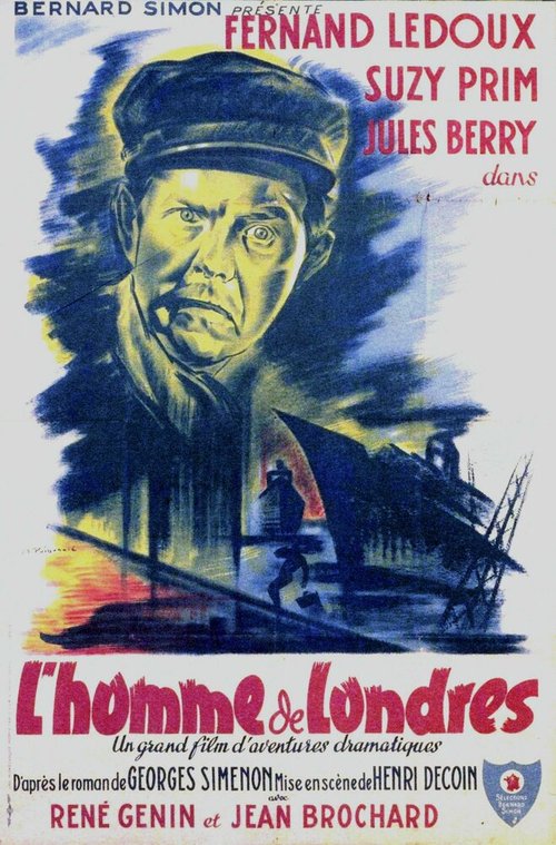Обложка (Постер) Человек из Лондона / L'homme de Londres (1943) SATRip Обложка (Постер) Человек из Лондона / L'homme de Londres (1943) SATRip