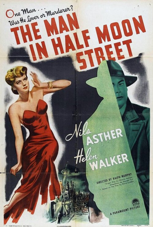 Обложка (Постер) Человек с улицы Полумесяца / The Man in Half Moon Street (1945) SATRip Обложка (Постер) Человек с улицы Полумесяца / The Man in Half Moon Street (1945) SATRip