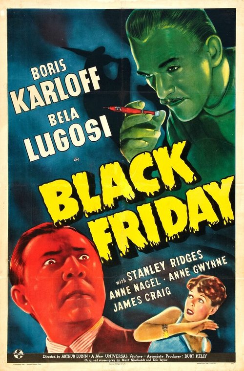 Обложка (Постер) Черная пятница / Black Friday (1940) SATRip