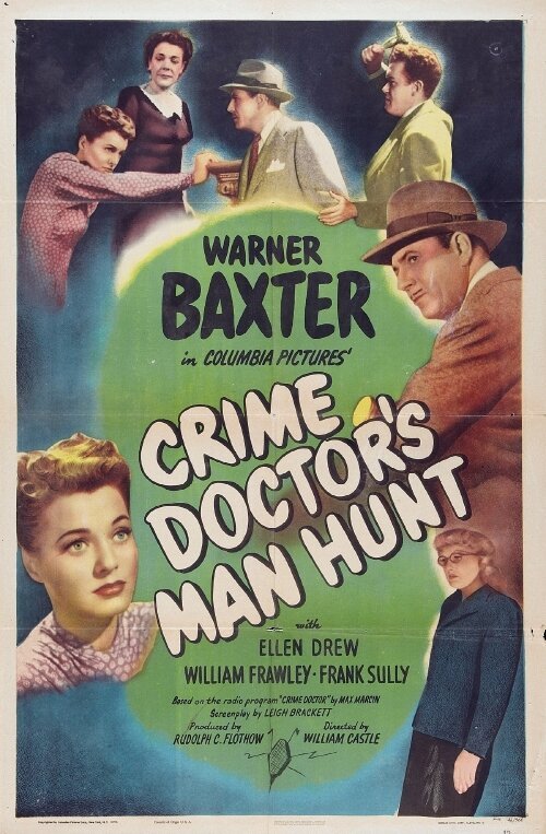 Обложка (Постер) Crime Doctor's Man Hunt (1946) SATRip Обложка (Постер) Crime Doctor's Man Hunt (1946) SATRip