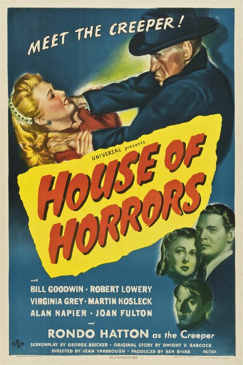 Обложка (Постер) Дом кошмаров / House of Horrors (1946) SATRip Обложка (Постер) Дом кошмаров / House of Horrors (1946) SATRip