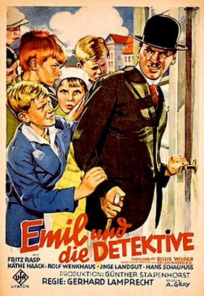 Обложка (Постер) Эмиль и сыщики / Emil und die Detektive (1931) SATRip
