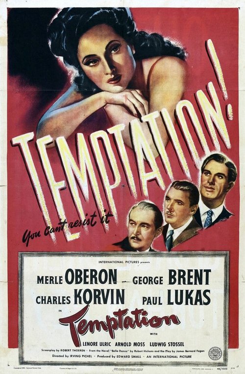 Обложка (Постер) Искушение / Temptation (1946) SATRip Обложка (Постер) Искушение / Temptation (1946) SATRip