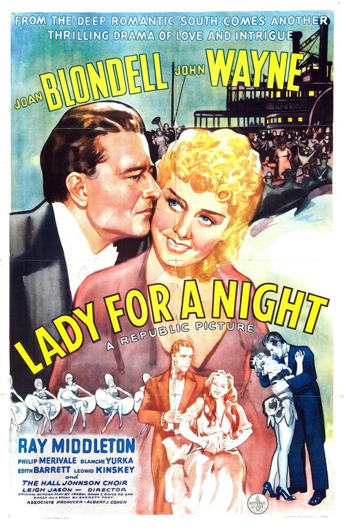 Обложка (Постер) Леди на ночь / Lady for a Night (1942) SATRip Обложка (Постер) Леди на ночь / Lady for a Night (1942) SATRip