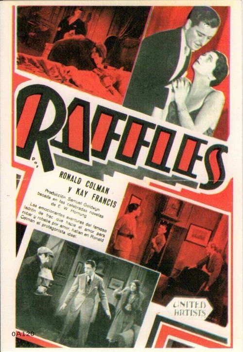 Обложка (Постер) Лотерея / Raffles (1930) SATRip