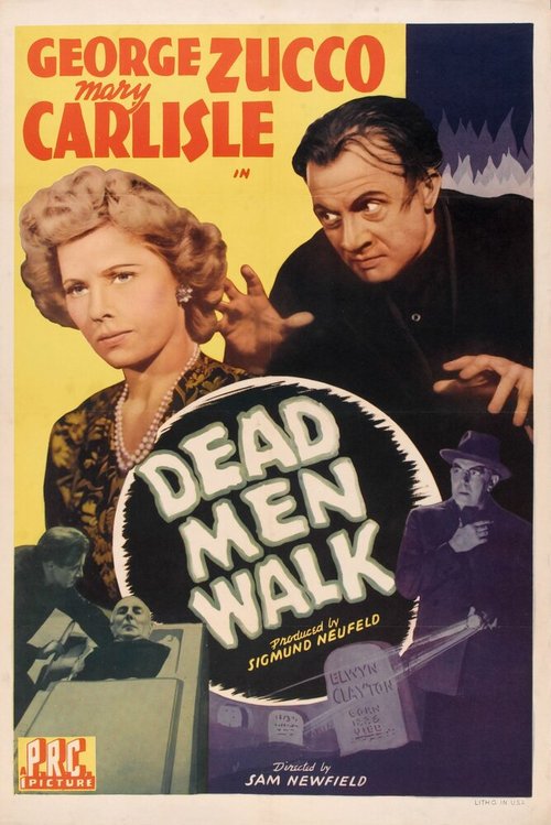 Обложка (Постер) Мертвецы идут / Dead Men Walk (1943) SATRip Обложка (Постер) Мертвецы идут / Dead Men Walk (1943) SATRip
