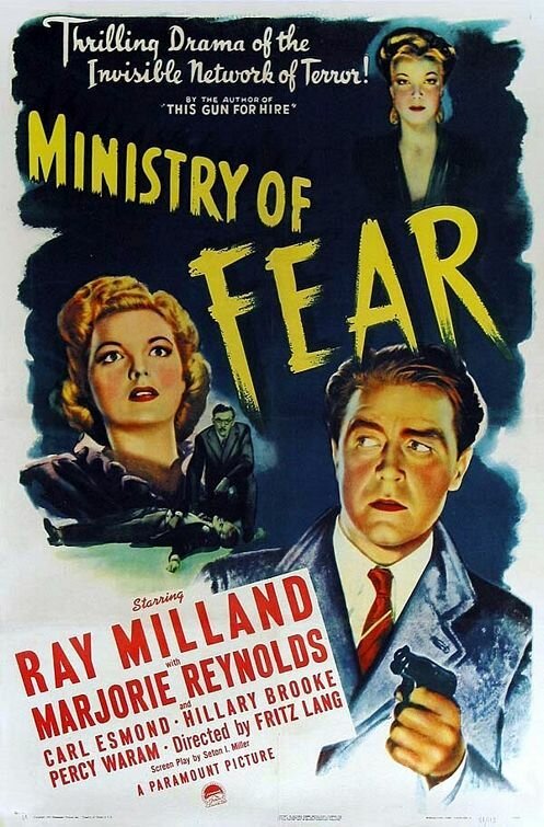 Обложка (Постер) Министерство страха / Ministry of Fear (1943) SATRip Обложка (Постер) Министерство страха / Ministry of Fear (1943) SATRip
