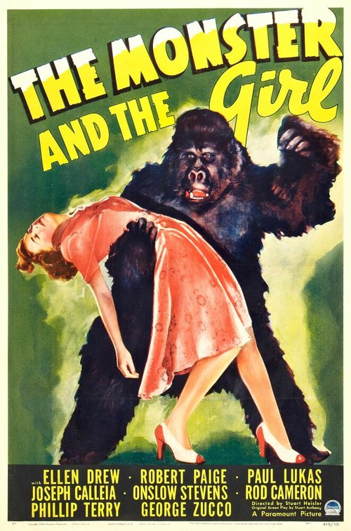 Обложка (Постер) Монстр и девушка / The Monster and the Girl (1941) SATRip Обложка (Постер) Монстр и девушка / The Monster and the Girl (1941) SATRip
